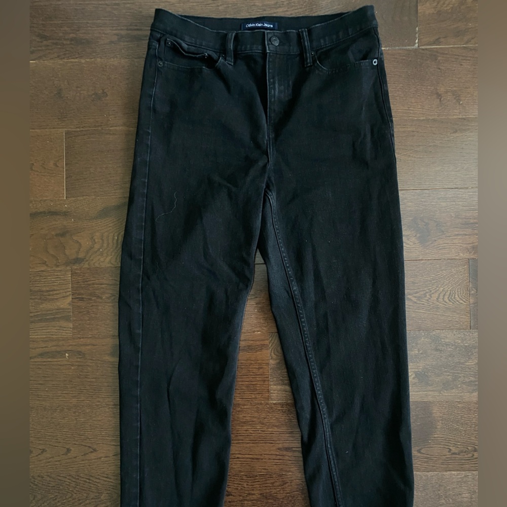 Calvin Klein Jeans Women's Black Straight Leg